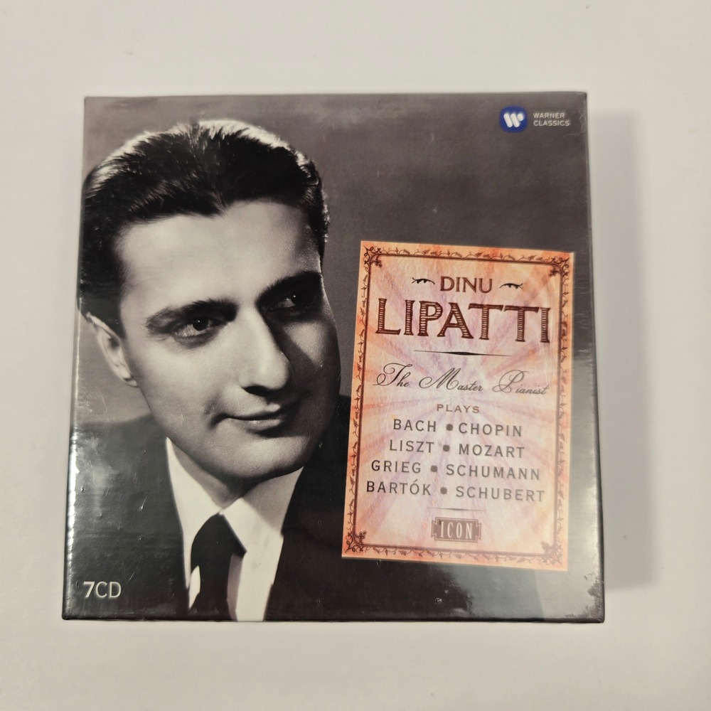 Dinu Lipatti - The Master Pianist 7 CD Box Set Warner Classics Icon SS